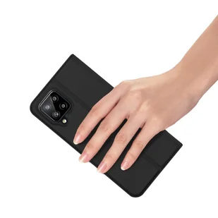 Dux Ducis Skin Pro kabura etui pokrowiec z klapką Samsung Galaxy A22 4G czarny - Etui i futerały do telefonów - miniaturka - grafika 6