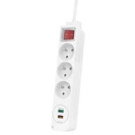 Listwy zasilające - Listwa HAMA 3GN 893246 (1.4 m) - miniaturka - grafika 1