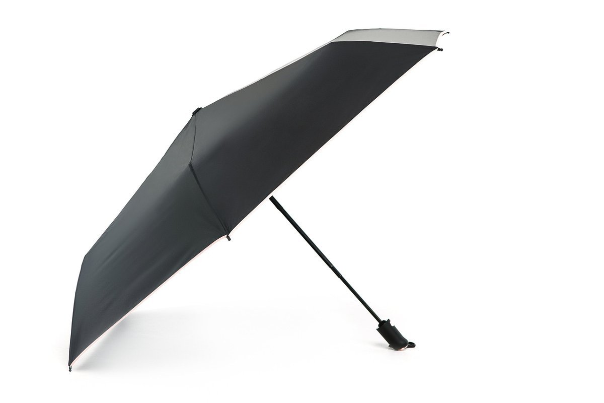 Parasol Miau składany mini automatyczny czarny