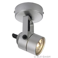 Lampy sufitowe - Spotline SPOT 79 GU10, Srebrny grey, with canopy 132024 204 / 132024 - miniaturka - grafika 1