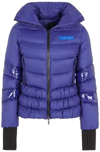 Armani Exchange Sustainable, Cross Gender, puffed Turtle Neck, Soft Touch Shell Jacket, Blue Speed, S - Moda i Uroda OUTLET - miniaturka - grafika 1