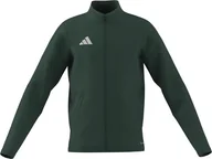 Kurtki i płaszcze dla dziewczynek - adidas uniseks-kind Entrada26 Track Jacket Kids, team dark green/white, 7-8 Years - miniaturka - grafika 1