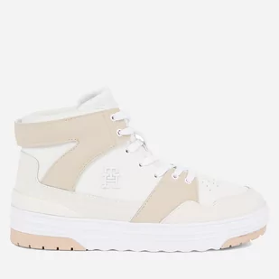 Trampki damskie wysokie Tommy Hilfiger FW0FW07308YBL 40 (9US) Białe (8720644849811) - Trampki damskie - miniaturka - grafika 1