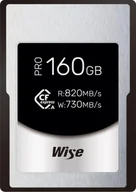 Karty pamięci - Karta Wise CFX-A Pro CFexpress 160 GB WI-CFX-A160P - miniaturka - grafika 1