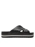 Klapki i japonki damskie - Converse Klapki Chuck Taylor All Star Lounge Sandal Lite Cx A06476C Czarny - miniaturka - grafika 1