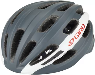 Giro Kask Rowerowy Szosowy Isode Matte Portaro Grey White Red Gr-7129912 54-61 - Kaski rowerowe - miniaturka - grafika 2