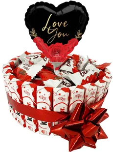 TORT Kinder- Zestaw Prezent Walentynki Urodziny Kosz - Rocznica - Słodycze - Zestawy upominkowe - miniaturka - grafika 1