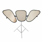 Blendy fotograficzne - Lastolite LR2933 Triflector MKII Rama + 3 panele Sunfire/Silver - miniaturka - grafika 1