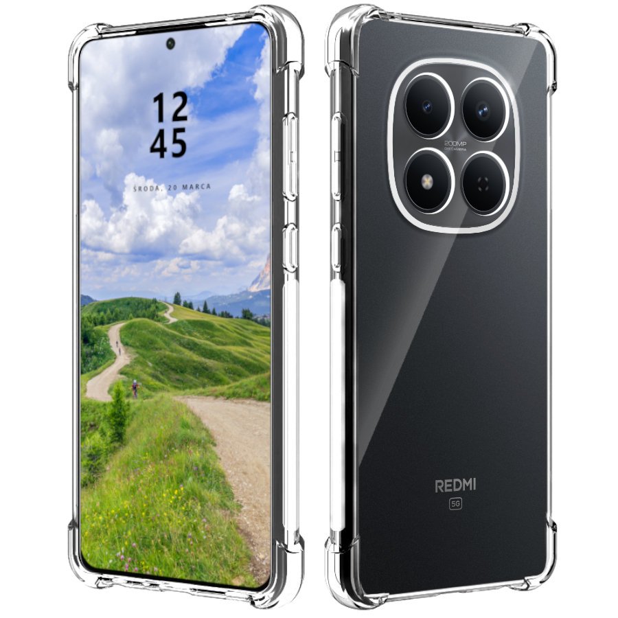 Etui do Xiaomi Redmi Note 15 Pro 5G PANCERNE OCHRONNE SHOCKPROOF CLEAR CASE