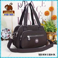 Torebki damskie - TEMU Lekka nylonowa torba na ramię, pogrubiona nylonowa torba crossbody [] Autentyczna marka, wielokomorowa przegroda + zapięcie na zamek! 10 kolorów - miniaturka - grafika 1