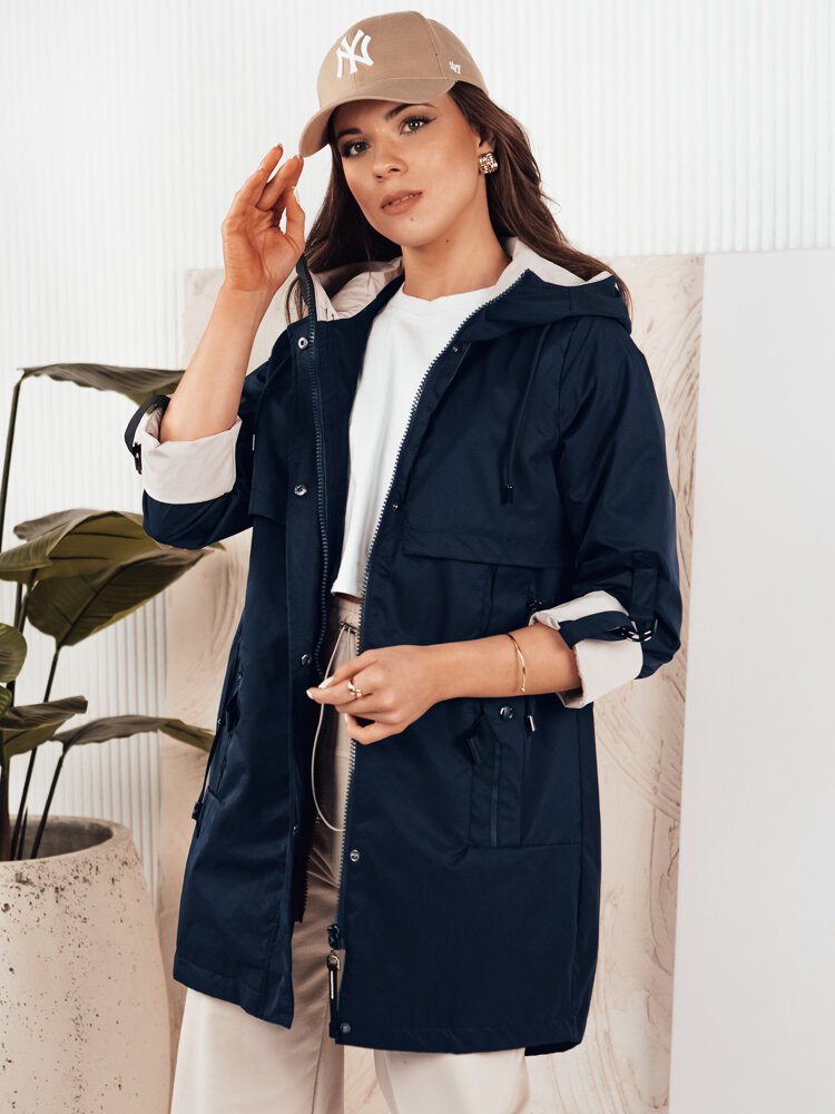 Kurtka parka damska MEROY granatowa Dstreet TY4291-XL