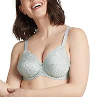 Biustonosze - Bestform Damski biustonosz Emily wyściełany w kolorze srebrnym, E - miniaturka - grafika 1