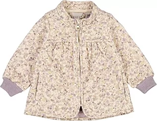 Kurtki i płaszcze dla dziewczynek - Wheat Thilde kurtka termiczna dla dziewczynek, odporna na działanie wody, Clam Flower Field, 80 cm - grafika 1