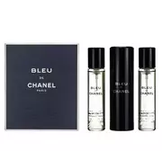 Chanel Bleu de Chanel 3x20 ml 1x napełnialny + 2x napełnienie woda toaletowa