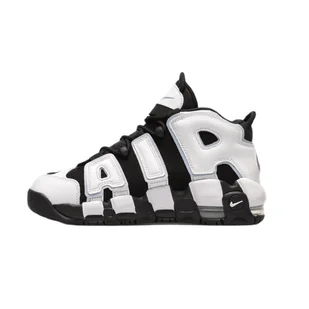 Buty dziecięce sportowe Nike Air More Uptempo GS Kids Shoes Black Cobalt Bliss - DQ6200-001-36.5 - Buty dla dziewczynek - miniaturka - grafika 1