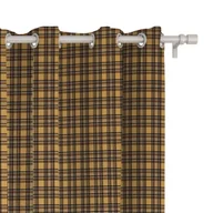 Zasłony - Zasłona CLASSIC wzór CL03 | miodowa krata 150 x 150 cm tkanina standard - miniaturka - grafika 1