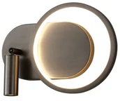 Lampy ścienne - Elyptica - nowoczesna lampa kinkiet LED czarny 18 cm - miniaturka - grafika 1