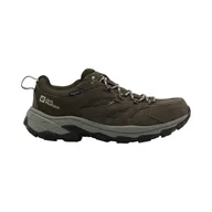 Buty trekkingowe męskie - Męskie buty na wędrówki Jack Wolfskin VOJO TOUR TEXAPORE LOW M cold coffee - 44 - miniaturka - grafika 1