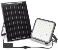 Lampy ogrodowe - Aigostar - LED Ściemnialny naświetlacz solarny LED/10W/3,4V IP66 + pilot - miniaturka - grafika 1