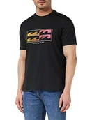 Koszulki męskie - Quiksilver Męska bluzka Upside Down Ss (1 opakowanie) - miniaturka - grafika 1