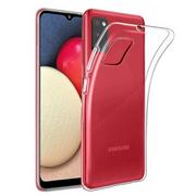 Etui i futerały do telefonów - Samsung Futerał Back Case Ultra Slim 0,3mm do Galaxy A02s transparent - miniaturka - grafika 1