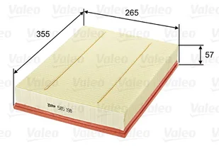 Filtr powietrza Valeo 585198 - Filtry powietrza - miniaturka - grafika 1