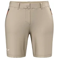 Spodenki damskie - SALEWA Puez Talvena DST szorty W, Quicksand, 3XL - miniaturka - grafika 1