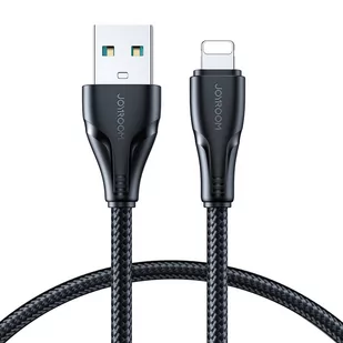Joyroom kabel USB - Lightning 2.4A 0,25 m czarny (S-UL012A11) - Kable komputerowe i do monitorów - miniaturka - grafika 1