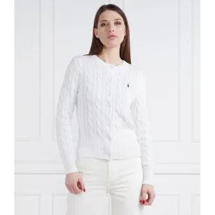 POLO RALPH LAUREN Kardigan Regular Fit - Swetry damskie - miniaturka - grafika 1