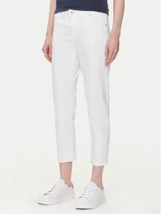 Mustang Jeansy Crosby 1016544 Biały Slim Fit - Spodnie damskie - miniaturka - grafika 1