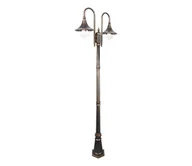 Lampy ogrodowe - TK Lighting Lampa zewnętrzna TALEZ 2xE27/15W/230V IP44 brąz patyna - miniaturka - grafika 1