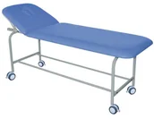 Meble i wyposażenie gabinetów medycznych - LM-01K Standard kozetka lekarska 2-częściowa na kołach - miniaturka - grafika 1