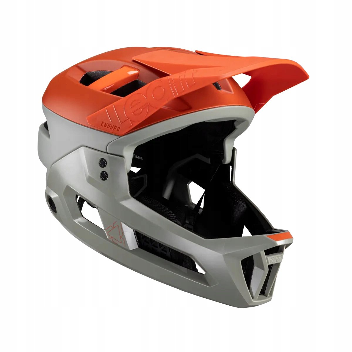 Leatt Kask Rowerowy Mtb Enduro 3.0 V24 Helmet Glow Kolor Pomarańczowy/szary
