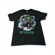 Koszulki męskie - Koszulka T-shirt męski okrągły dekolt SPENCER'S DEMON SLAYER M - miniaturka - grafika 1