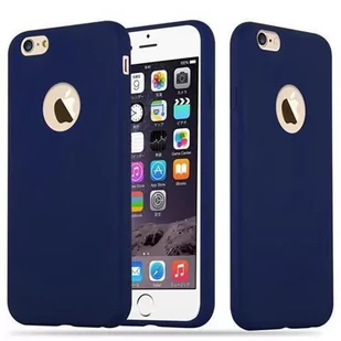 Pokrowiec Do Apple iPhone 6 PLUS / 6S PLUS Etui w CANDY CIEMNY NIEBIESKI TPU Silikon Obudowa Case Cover Ochronny Plecki Cadorabo - Etui i futerały do telefonów - miniaturka - grafika 1