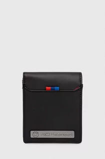 Portfele - Puma portfel BMW męski kolor czarny 054478 - grafika 1