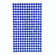 Zabawki kreatywne - Kryształki samoprzylepne dark blue 6mm 260szt - Dalprint - miniaturka - grafika 1