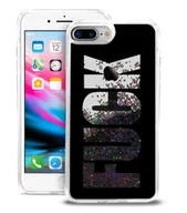 Etui i futerały do telefonów - Etui z tyłu Aqua Fuck Black dla Apple iPhone 7 Plus/8 Plus - miniaturka - grafika 1