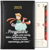 Notesy i bloczki - KALENDARZ TERMINARZ A5 2025 PREZENT DLA NAUCZYCIELA CYTAT MAŁY KSIĄŻE WZ - miniaturka - grafika 1