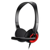 Słuchawki - HAVIT H202d Czarny - miniaturka - grafika 1