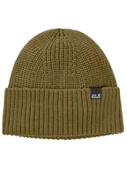 Czapki męskie - Jack Wolfskin Czapka "Schwansee" w kolorze khaki - miniaturka - grafika 1