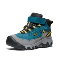 Buty dla chłopców - KEEN Targhee 4 Średniej Wzrostu Trwałe Wygodne Wodoodporne buty trekkingowe, Legion Niebieski/Antyczny Moss, 12 US Unisex małe dziecko, br?zowy, 30 EU - miniaturka - grafika 1