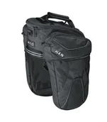 Sakwy rowerowe - Kellys Sakwa rowerowa na bagażnik SPACE 15L szara (S0765) - miniaturka - grafika 1