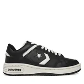 Sneakersy damskie - Sneakersy Converse Converse Weapon Leather A11460C Czarny - miniaturka - grafika 1