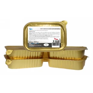 Filet z indyka w sosie musztardowym 300 g konserwa wojskowa tacka - Szybkie dania obiadowe - miniaturka - grafika 1