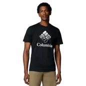 Koszulki męskie - Męska koszulka Columbia Rapid Ridge Graphic black/heavenly - L - miniaturka - grafika 1