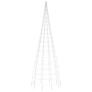 Choinka z lampek, na maszt, 550 ciepłych białych LED, 300 cm Lumarko! - Oświetlenie świąteczne - miniaturka - grafika 6