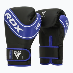 Rękawice bokserskie dziecięce RDX JBG-4 blue/black - Rękawice bokserskie - miniaturka - grafika 1