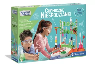 Clementoni Wielkie labolatorium chemiczne - - Mały naukowiec - miniaturka - grafika 1