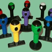 Pieczątki - Uchwyt plastikowy do pieczatki trójkątny 55 /PP55/ - miniaturka - grafika 1